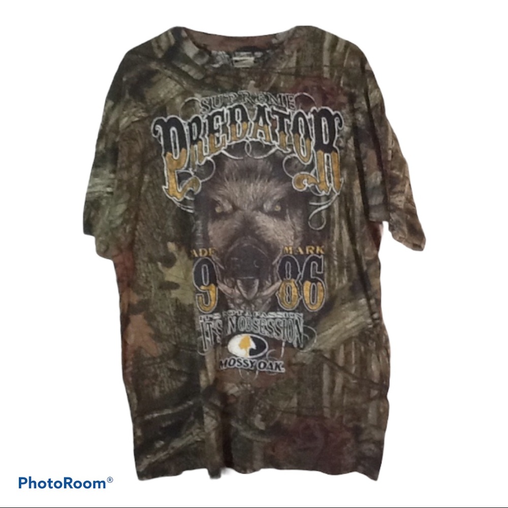 Paramount Outdoors Camo Predator Wild Boar Tee XL
